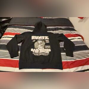 Runtz Black Graphic Hoodie - Bail Bonds Design Size XL